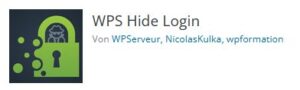 Homepage-Login schützen mit WPS Hide Login für WordPress